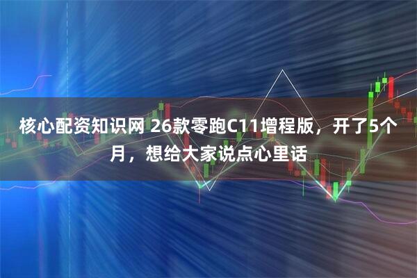 核心配资知识网 26款零跑C11增程版，开了5个月，想给大家说点心里话